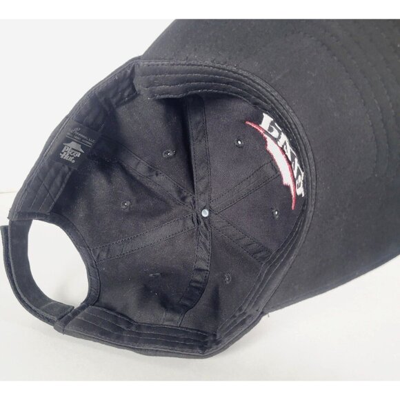 Pizza Hut Hat Cap Classic Retro Logo Black Adjustable Employee Uniform OSFM - Picture 6 of 9